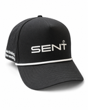 SENT Performance Rope Cap – Black