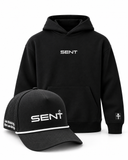 SENT Hoodie + Performance Rope Cap Combo
